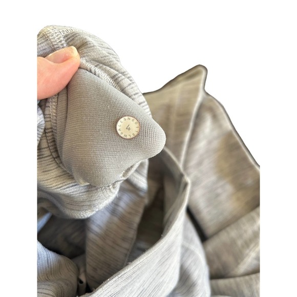 Lululemon Wunder Under Crop High Rise 21" Size 4 Wee Are From Space Nimbus - Picture 6 of 9